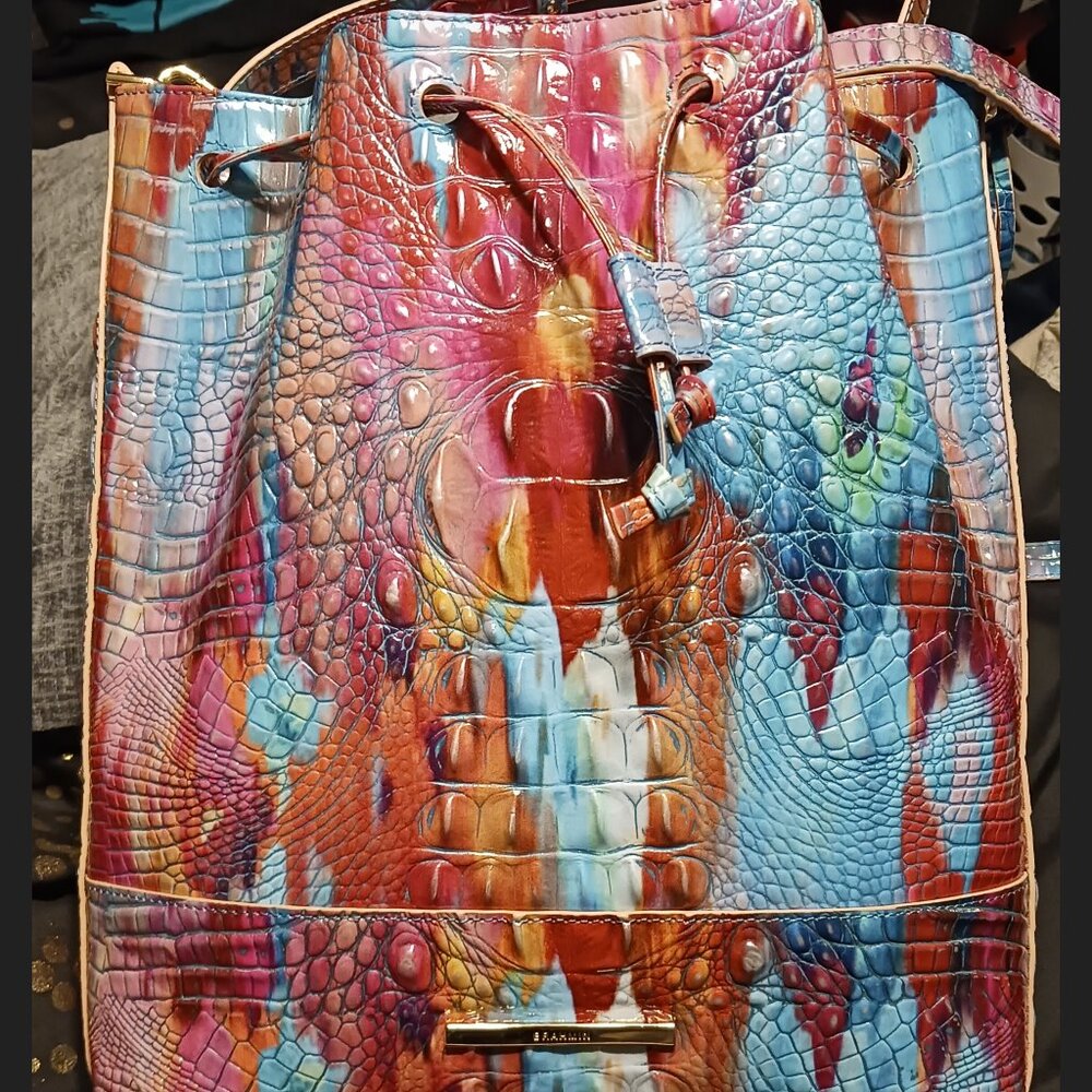 Brahmin Fanciful Marlowe with Tina *wallet sold*